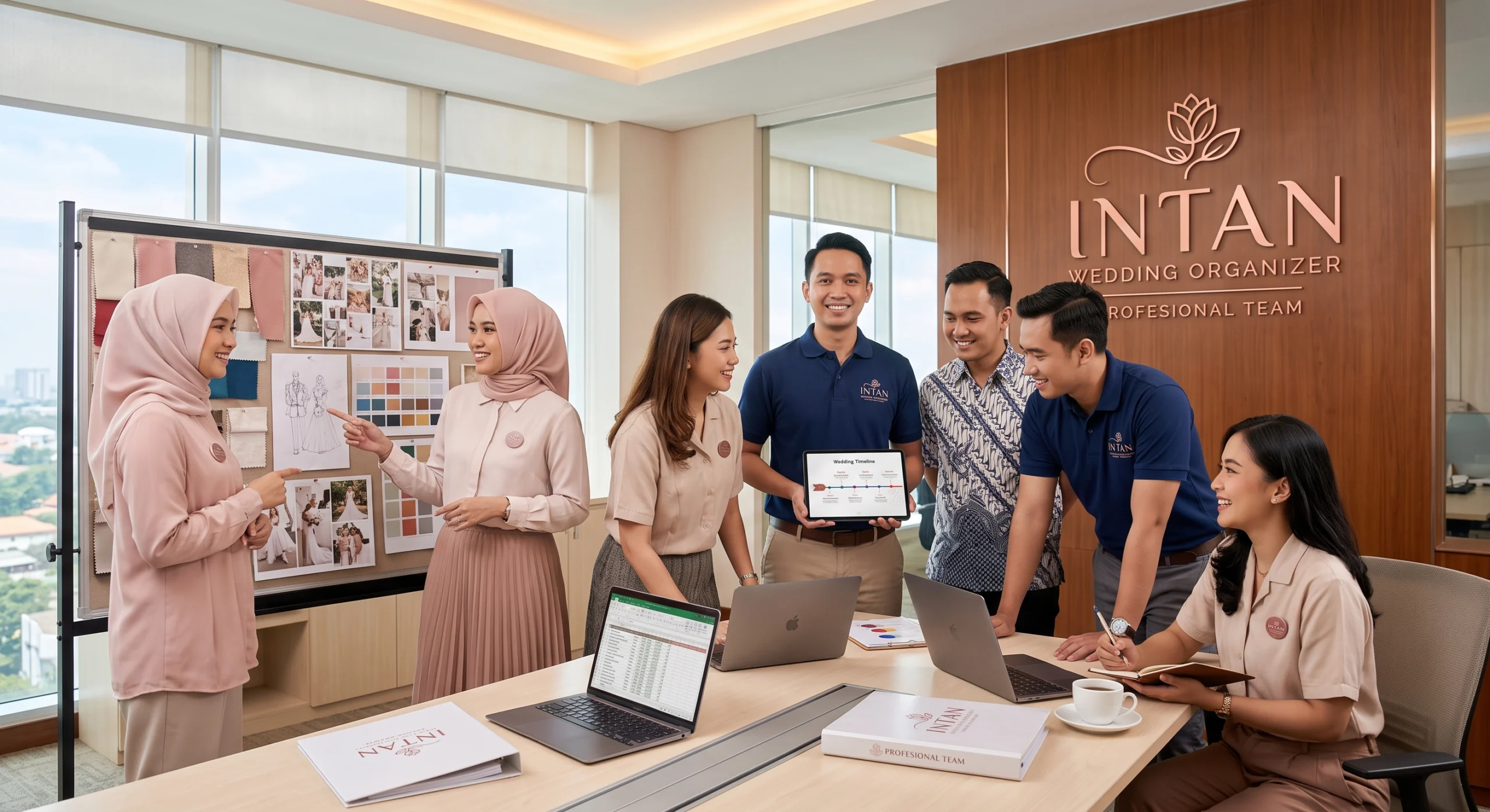 Tim profesional intan wedding organizer