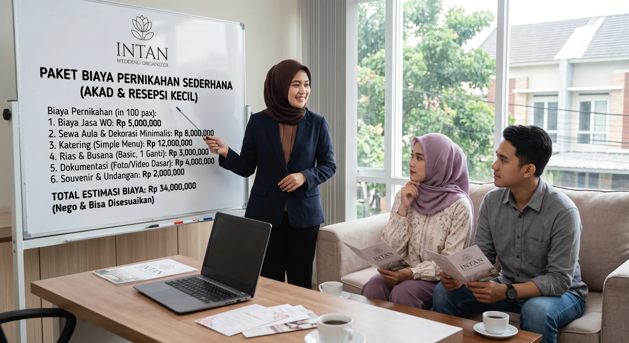 paket biaya pernikahan sederhana di intan wo