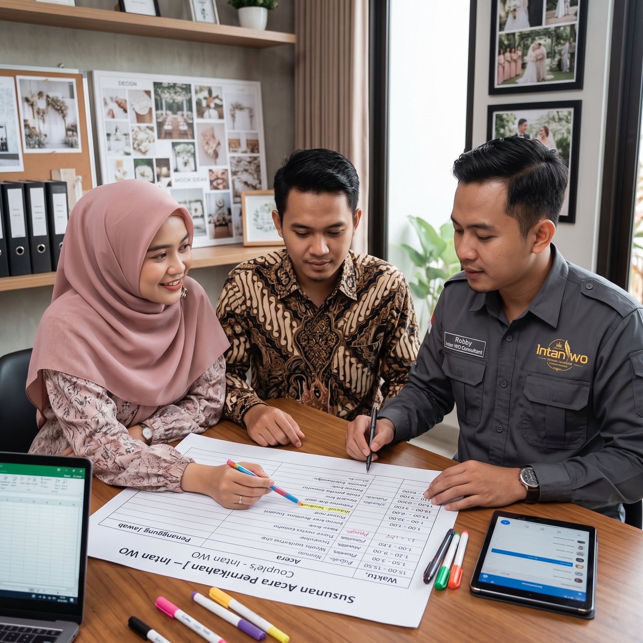 panduan susunan acara pernikahan