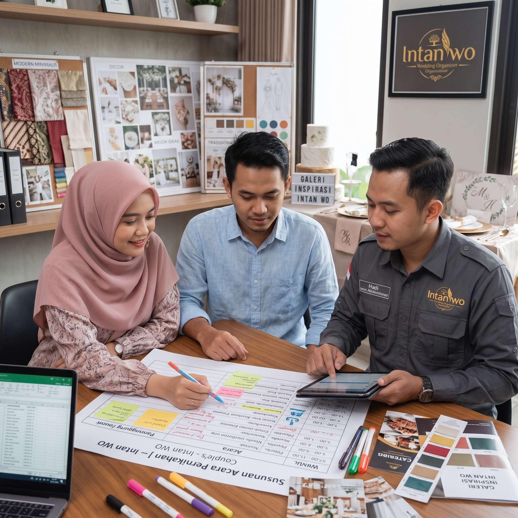 konsultasi susunan acara pernikahan bersama intan wo