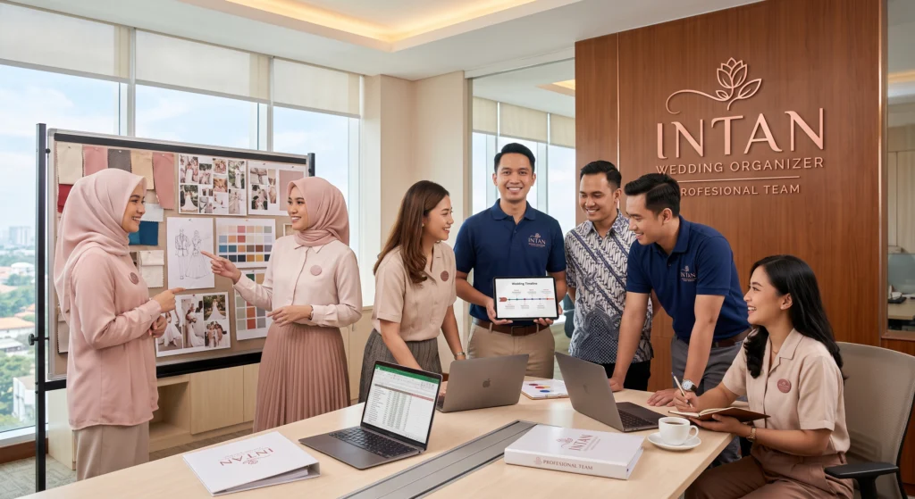 Tim profesional intan wedding organizer